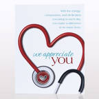View larger image of Character Pin - Stethoscope: We Appreciate You