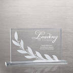 View larger image of Etched Glass Award - Laurel