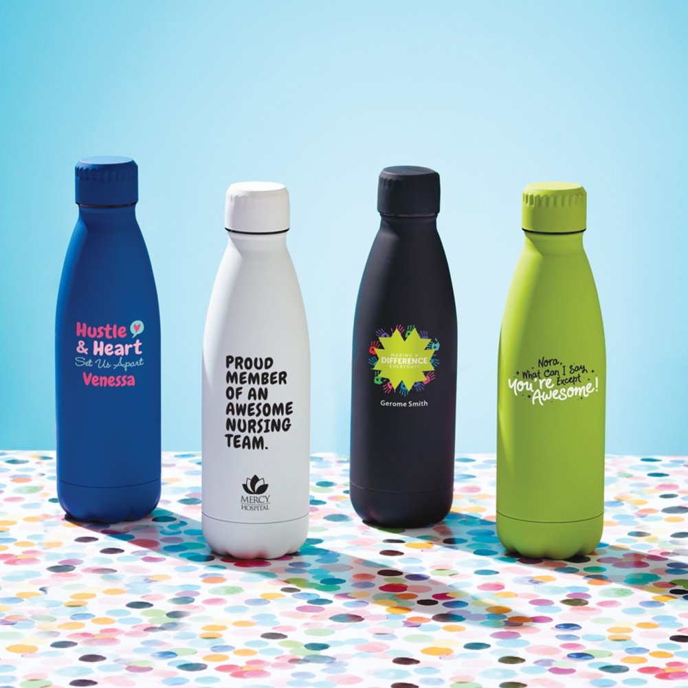 Custom: Smooth Operator Bowie Water Bottle - Green