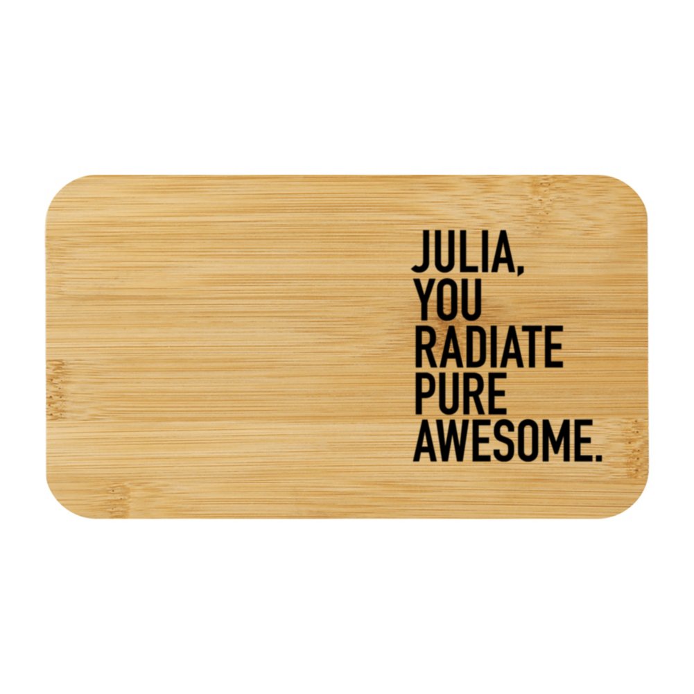 Custom Bento Box White Baudville