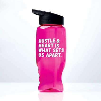 Vibrant Value Water Bottle - Hustle and Heart