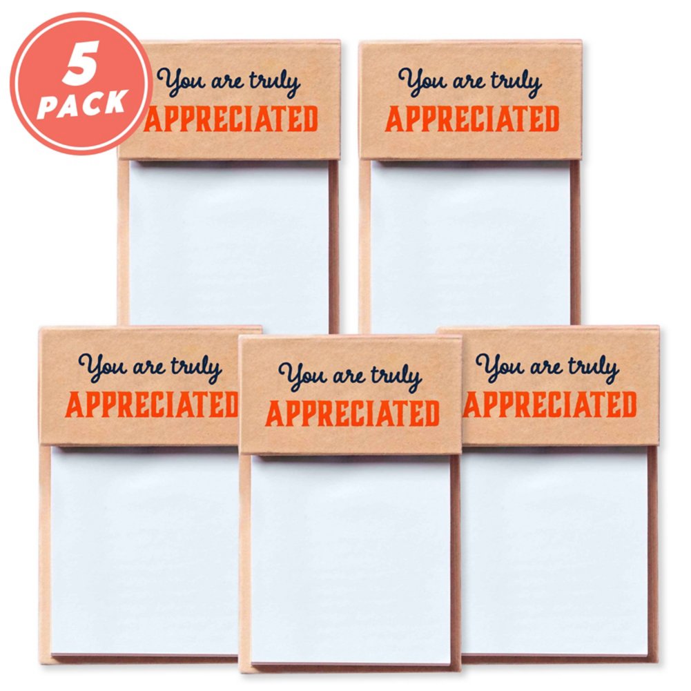 Value Sticky Notepad - You Are Truly Appreciated