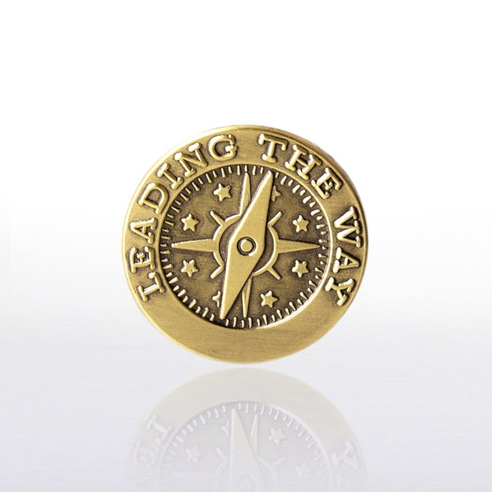 Lapel Pin - Compass - Leading the Way