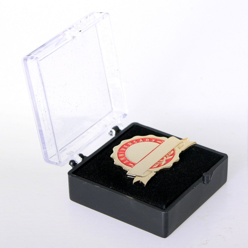 Personalized Anniversary Lapel Pin Red Baudville