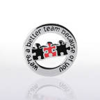 View larger image of Lapel Pin - Better Team Round