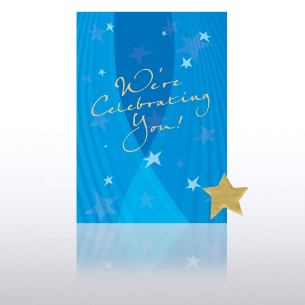 View larger image of Greeting Card Single Pack - We're Celebrating You