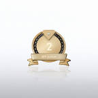 View larger image of Personalized Anniversary Lapel Pin - Diamond Laurels