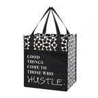 View larger image of Value Grocery Tote - Good Things Come To Those Who Hustle