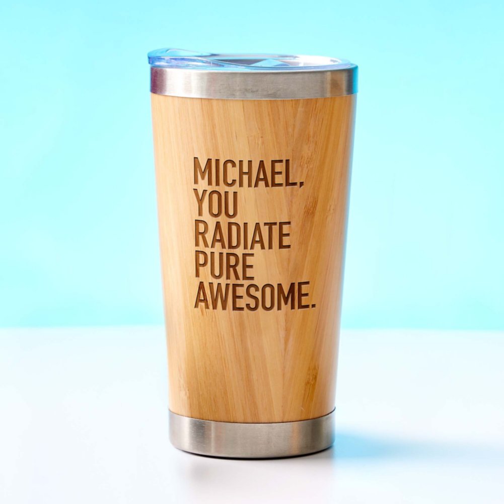 View larger image of Custom: Eco-Wise Bamboo Tumbler