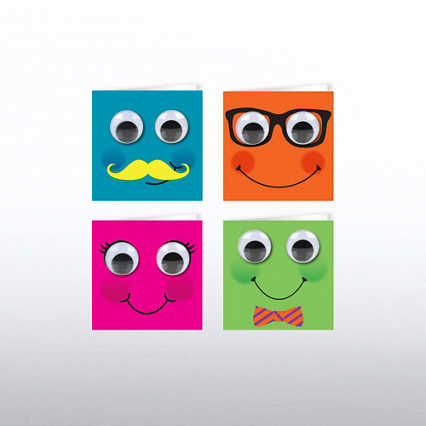 Tiny Cards - Googly Eye Fun Faces Set