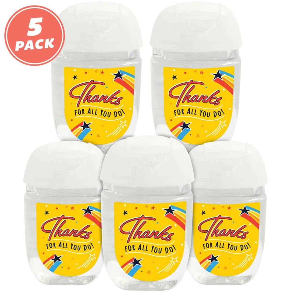 Positive Pocket Hand Sanitizer 5-Pack: Thanks for All You Do
