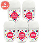 View larger image of Positive Pocket Hand Sanitizer 5-Pack: You Are Awesome
