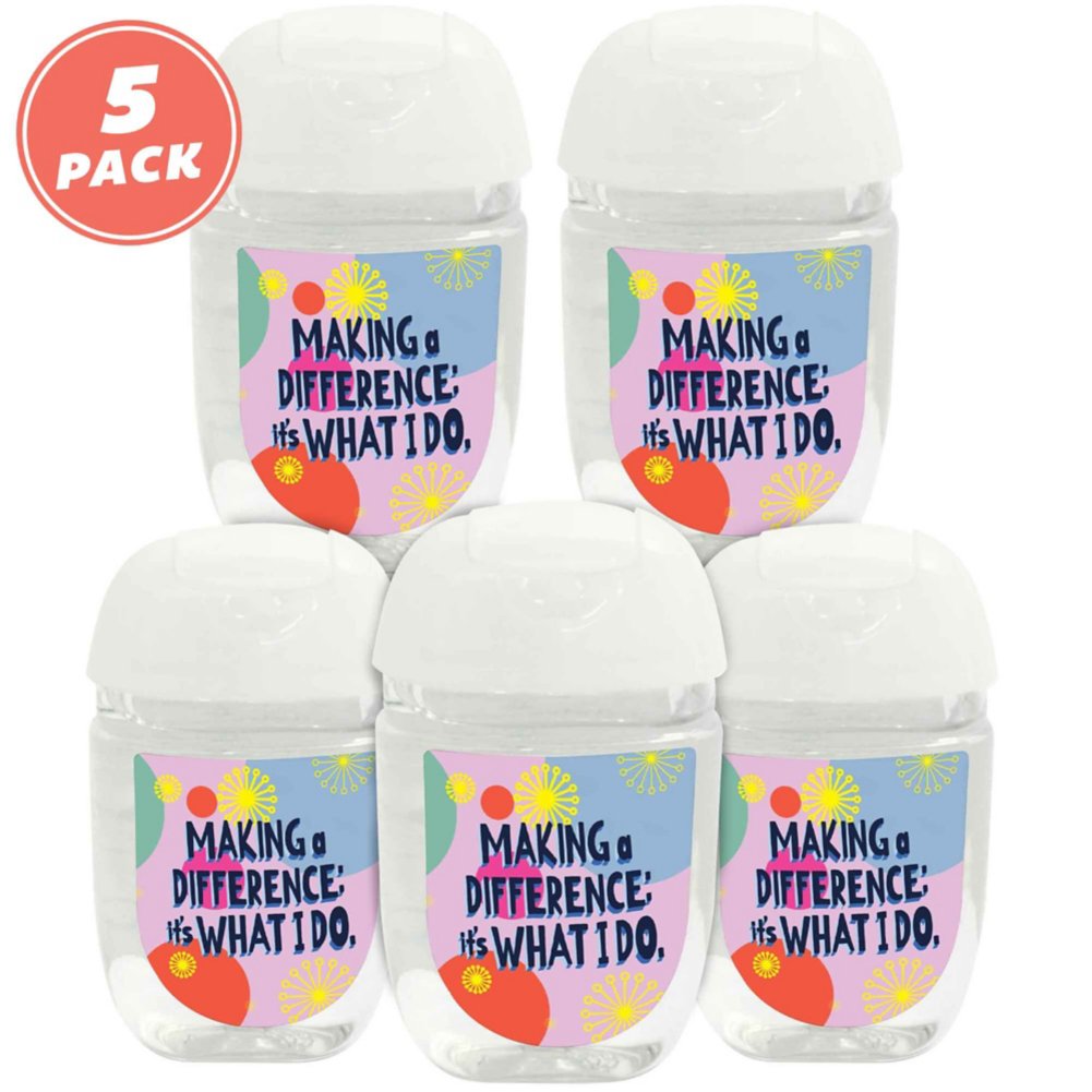 Positive Pocket Hand Sanitizer 5-Pack: Making a Difference