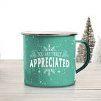 View larger image of Value Classic Enamel Mug - Truly Appreciated
