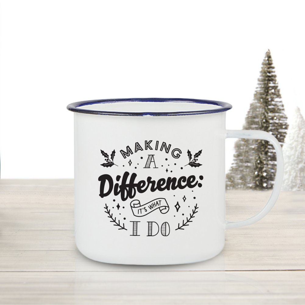 Value Classic Enamel Mug - Making a Difference