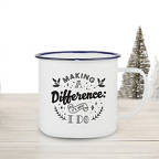 View larger image of Value Classic Enamel Mug - Making a Difference