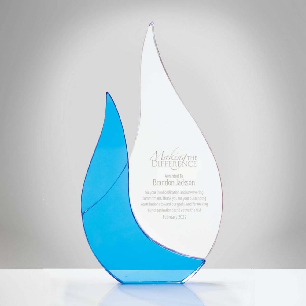 View larger image of Sapphire Achievement Award - Flame