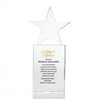 View larger image of Limitless Collection: Crystal Trophy - Star - Large