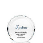 View larger image of Limitless Collection: Beveled Round Crystal Trophy - Circle