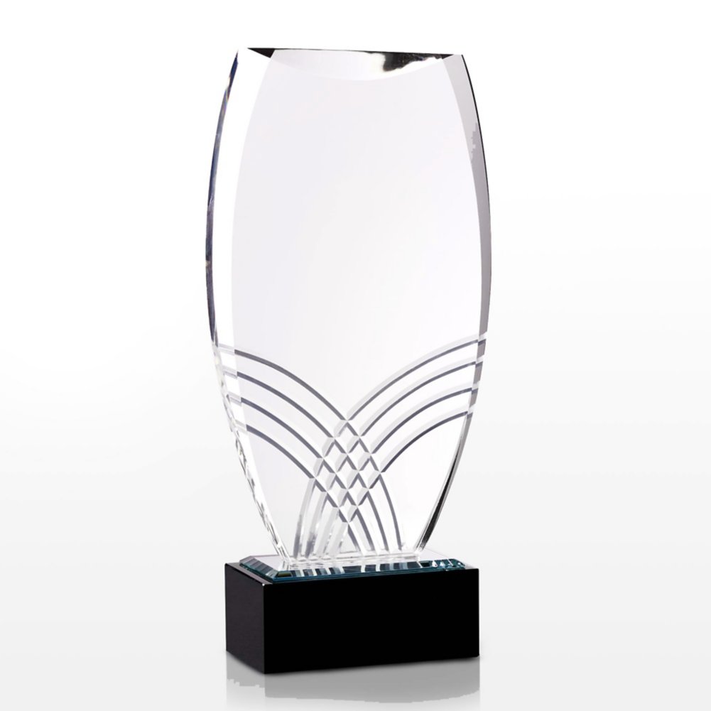 Commemorative Crystal Achievements - Beveled Shield