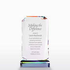 View larger image of Crystal Faceted Vibrant Luminary Trophy - Small