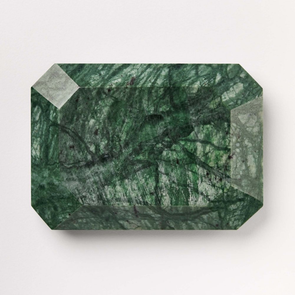 Solid as a Rock Rectangular Paperweight- Green