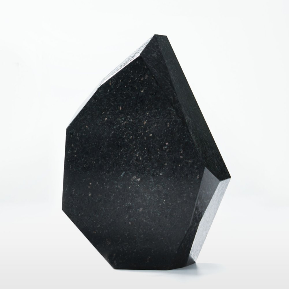 Executive Stone Marble Peak Trophy - Black