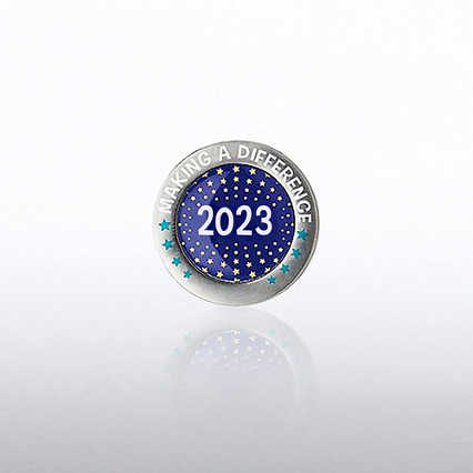 Lapel Pin - 2023: Making a Difference with Gem