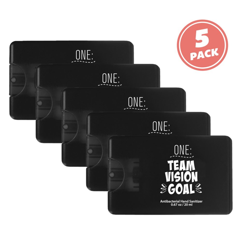 View larger image of Give Some Credit Sanitizer Card Pack - One Team