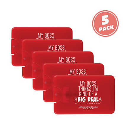 Give Some Credit Sanitizer Card Pack - Big Deal