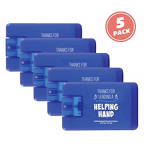 View larger image of Give Some Credit Sanitizer Card Pack - Helping Hand
