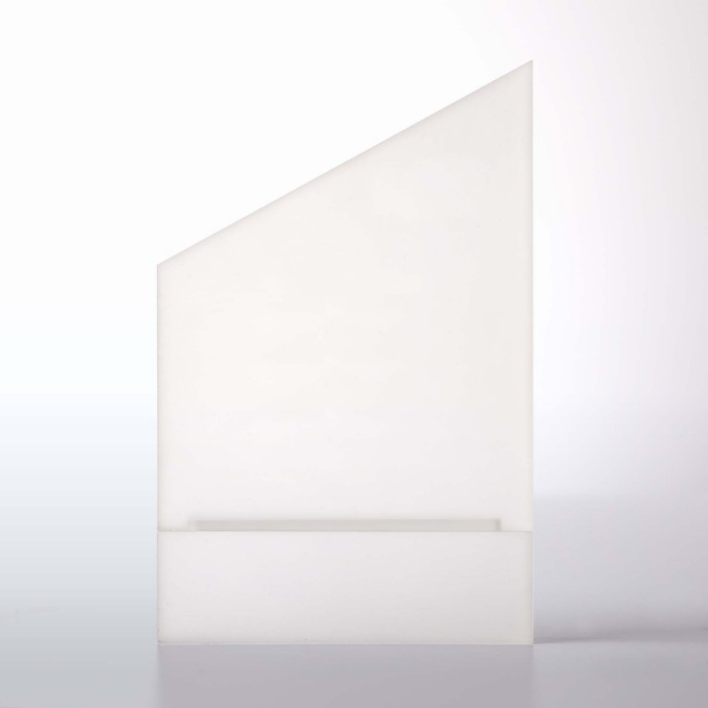 Peak Praise Frosted Acrylic Perpetual Trophy