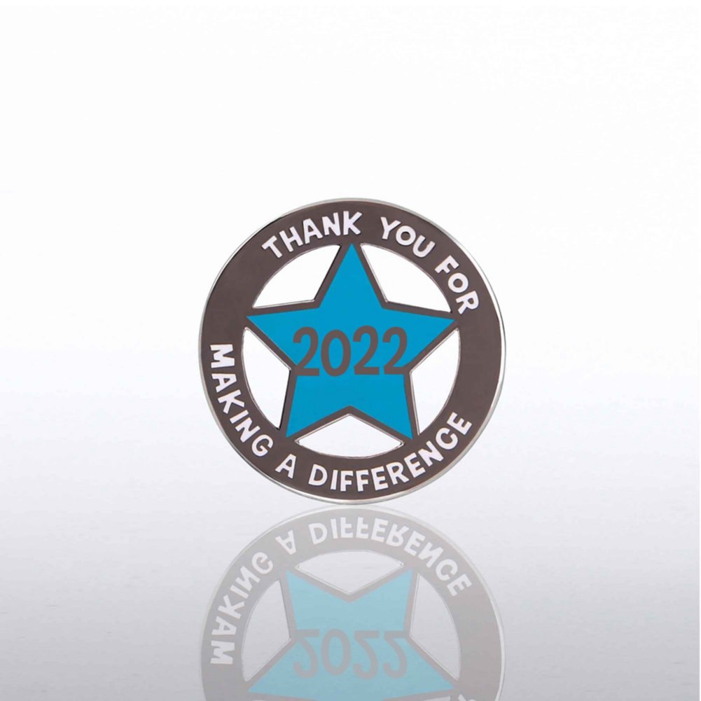 View larger image of Lapel Pin - 2022 Cut Out Star