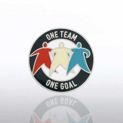 Lapel Pin - One Team, One Goal