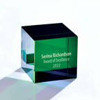 View larger image of Crystal Cube Trophy - Green