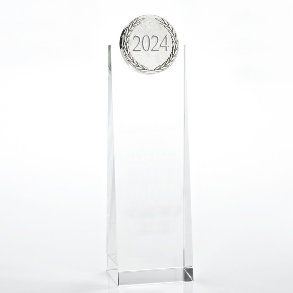 Limitless Crystalline Tower Trophy 2024 Baudville