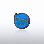 View larger image of Lapel Pin - Part of an Epic Team Glitter Quote Bubble
