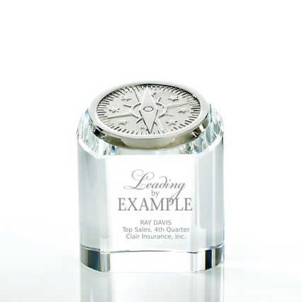 Crystal Rondure Award - Compass