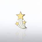 View larger image of Lapel Pin - Shooting Star Trio