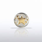 View larger image of Lapel Pin - Shooting Stars Round