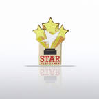 View larger image of Lapel Pin - Trio of Stars - Star Performer