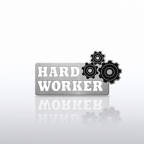 View larger image of Lapel Pin - Gears - Hard Worker