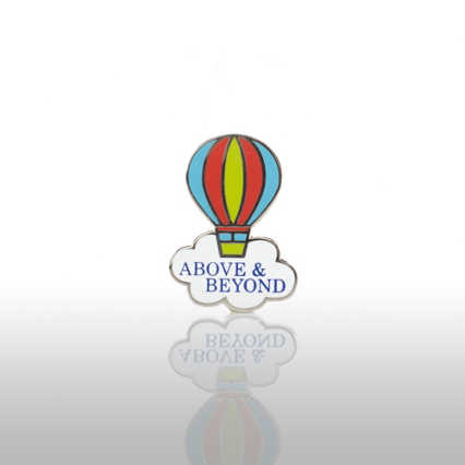 Lapel Pin - Above & Beyond - Balloon
