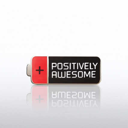 Lapel Pin - Positively Awesome