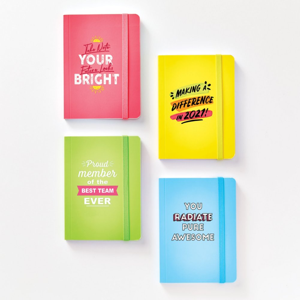 Bright Side Neon Mini Journal - Future Looks Bright