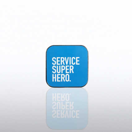 Lapel Pin - Customer Service - Service Super Hero