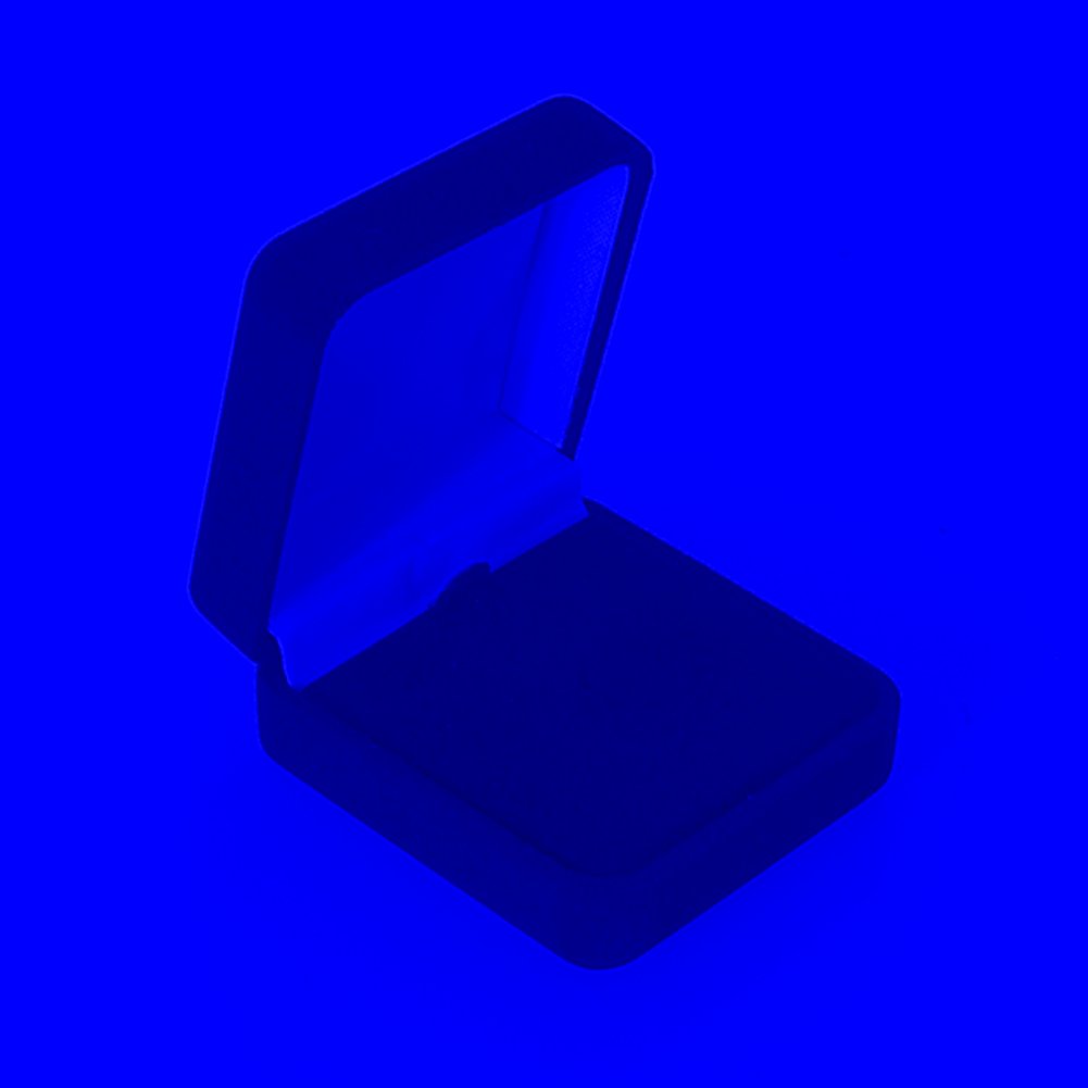 Lapel Pin Presentation Box Blue Baudville