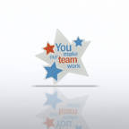 View larger image of Lapel Pin - You Make Our Team Work