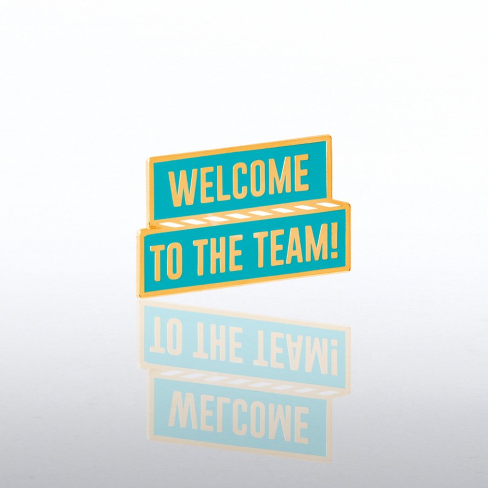 View larger image of Lapel Pin - Welcome to The Team Banner