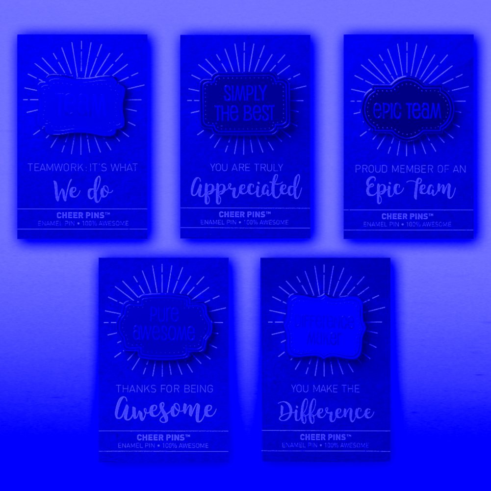 Download Cheer Pin Bundle - Hey...You're Awesome - Baudville